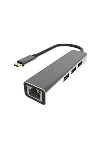 Vcom Dh311a Type-c To Usb3.0-3+rj45 Çoklayıcı Kdo