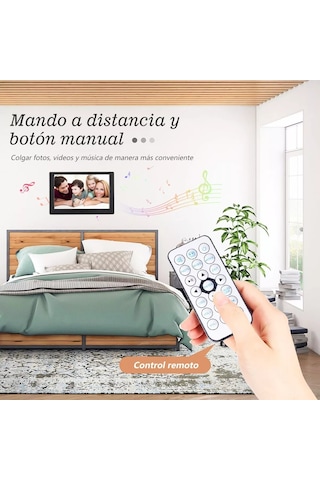 10.1 İnç Dijital Elektronik Fotoğraf Çerçevesi Mp3/4 Oynatıcılı Dijital Elektronik Led Dijital Fotoğraf Çerçevesi