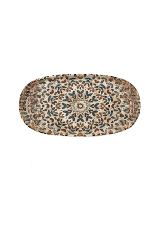 Mudo Home Ephesus Düz Kayık Tabak 25cm Renkli