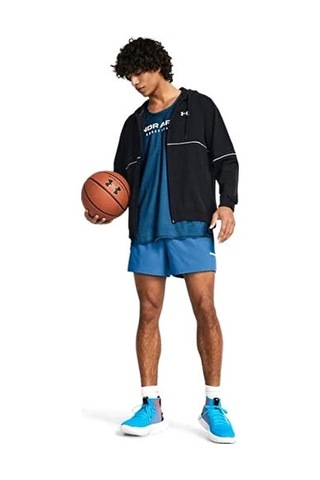 Under Armour Ua Zone Woven Jacket Erkek Günlük Ceket 1383400-001 Siyah Siyah