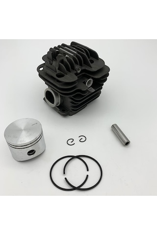 Kmtmak Oleo-mac 952 Motorlu Testere Silindir Piston Takımı 45mm Kesim Motoru Gömlek Piston