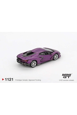 Mını Gt 1:64 Lamborghini Revuelto Viola 30th Matte Diecast Model Araba Mgt01121 Beyaz