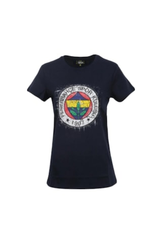 Fenerium Fenerbahçe Tribün Frozen Kadınlacivert Tshirt Lacivert
