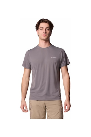 Zero Rules Light Erkek Kısa Kollu Tişört-8268 Koyu Gri
