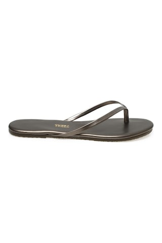 Tkees Flip Flop Terlik Parmak Arası Terlik Gri Antrasit