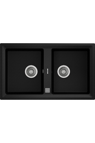 Teka Stone 90 B-Tg Siyah Granit Eviye