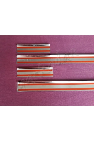 Woc Chrome Vw T-Roc Krom Kapı Eşiği 2017 Sonrası 4 Parça Paslanma