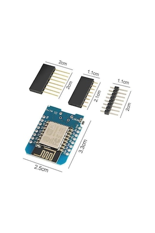 Wemos D1 Mini - Esp8266 Tabanlı Arduino Kartı Esp-12f