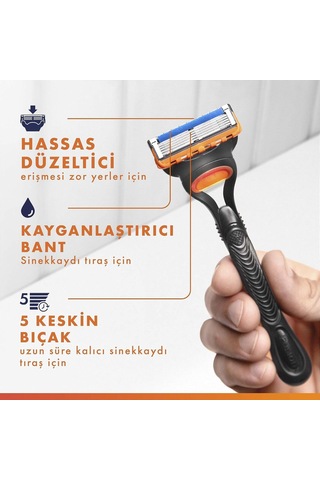 Uefa Champions League Special Edition Gillette Fusion5 Erkekler İçin Tıraş Makinesi
