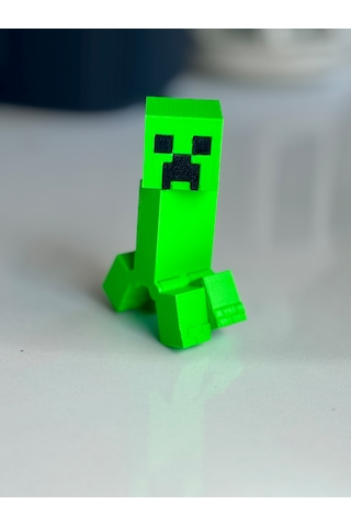 Minecraft Creeper Figürü - Hareketli Creeper Karakter