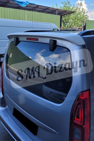 Opel Combo Spoiler 2020-2024 Plastik Spoyler Rüzgarlık