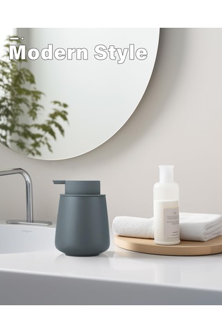 Ük El Sabunu Dispenseri - 12oz Banyo Losyonu El Pompası Şeffaf