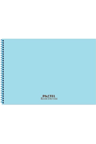 Keskin Color 35x50 20 Yaprak Spiralli Plastik Kapak Pastel Resim Defteri