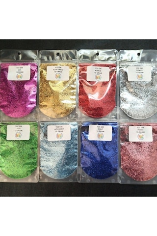 Toz Sim 8 Renk Set Set 120 G