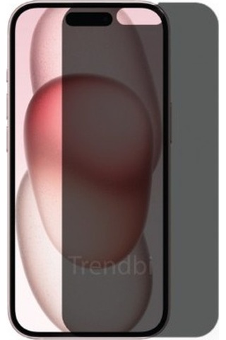 Apple iPhone 15 Uyumlu Parlak Hayalet Ekran Koruyucu Yandan Görünmeyen Poliüretan Film