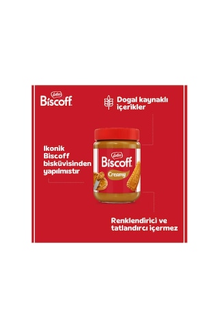 Biscoff Spread Sürülebilir Karamelize Bisküvi Ezmesi 400 Gr X2