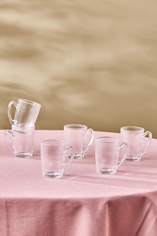 Karaca  Edna 6'lı Çay Fincanı Seti 160 Ml