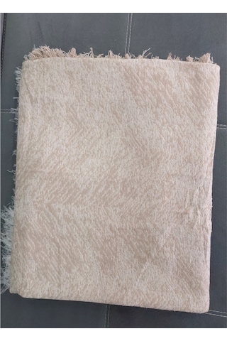 Pamuklu Kaymaz Alaca Koltuk-çekyat Örtüsü 170x220 -bej Bej