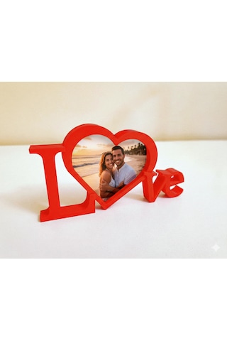 Love Detaylı Fotoğraf Çerçevesi