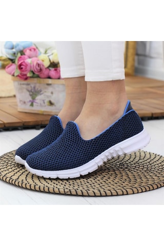 Nesil Shoes Dvm 901 Lacivert Anatomik Esnek Kadın Yürüyüş Ayakkabısı-lacivert Lacivert