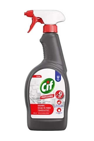 Cif Prof. Izgara Ocak Ve Fırın Temizleyici Yağ Çöz 750 Ml Diğer