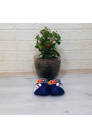 Calx 9041 Lacivert Beyaz Crks Erkek Çocuk Terlik 001