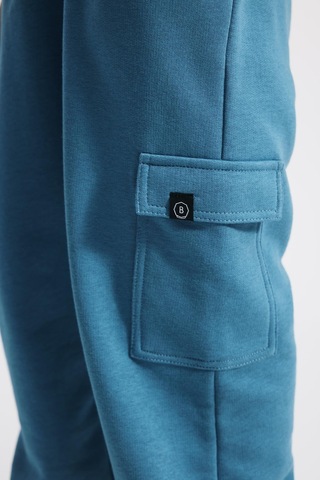 Kids Boy Kargo Cepli Loose Fit Mavi Jogger Mavi