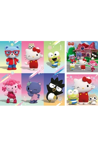Ravensburger Çocuk Puzzle 3x49 Parça Hello Kitty Rpk120010357