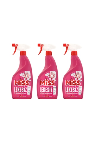 Miss Lekesiz Leke Çıkarıcı Sprey 750 Ml 3 Lü
