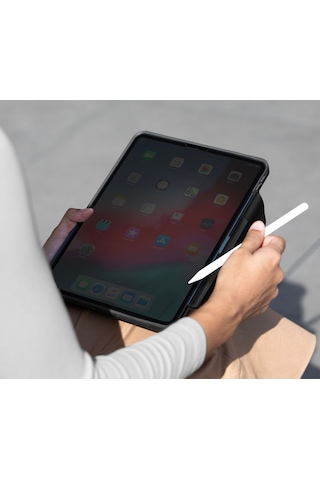 Apple Uyumlu iPad Pro 11 2024 M4 Çip Tablet Kılıf Ryze Serisi Standlı 360º Dönme Özellikli Katlanabilir Tasarım Kılıf