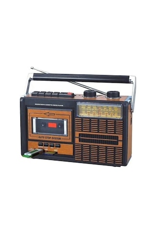 Knstar Fp-319U Usb+Sd+Fm Radyo Kaset Çalar Müzik Player