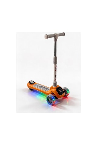 Sportpro Müzikli Rgb Neon Işıklı 3tekerli Katlanabilir Scooter 3+yaş Turuncu Sportpro Müzikli Rgb Neon Işıklı 3tekerli Katlanabilir Scooter 3+yaş Turuncu