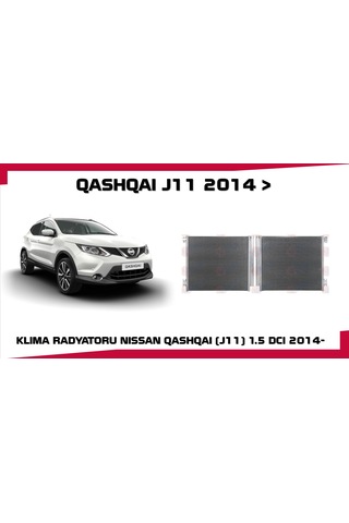 Qashqaı Klıma Radyatoru J11 Kasa 2014 Sonrası 1.5 Dcı