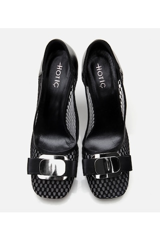 Hotiç Kadın Siyah Fileli Stiletto 01ayh308790a100 Siyah-black Siyah