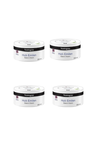 Norveç Formülü Hizli Emilen Bakim Kremi 300 Ml X 4