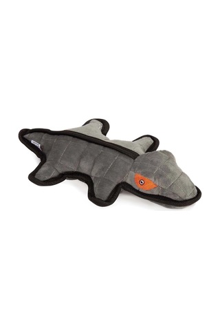 Camon Timsah Şeklinde Gıcırtılı Peluş Köpek Oyuncağı 28 Cm