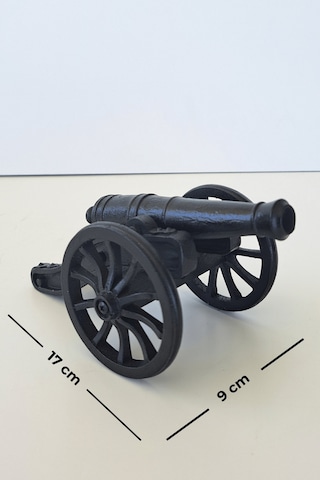 Çanakkale Savaş Topu Biblo Küçük Boy 17 Cm