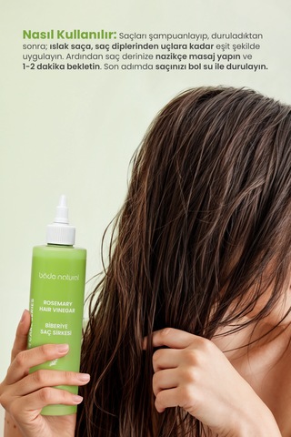 Biberiye Saç Sirkesi Arındırıcı Ve Canlandırıcı 250 ML