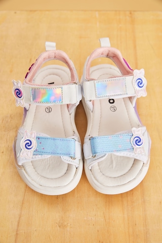 Vicco Arial Hafif Kız Bebek Beyaz Sandalet Beyaz