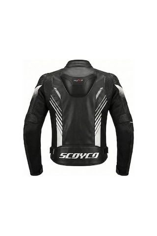 Scoyco Jk322 Motosiklet Montu 4 Mevsim Oxford 600-d Dayanıklı Kumaş Deri Motorcu Mont Siyah Çok Renkli