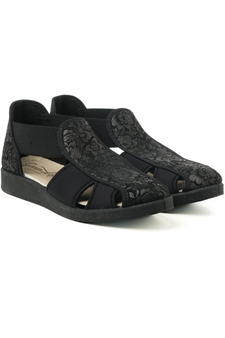 Sneaker Günlük Kadın 169 Green Life Stretch Women's Footwear Black Siyah