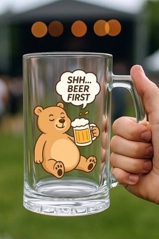Baskılı Bira Bardağı Beerfirst
