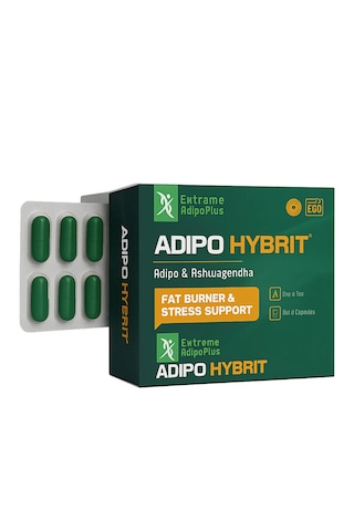 Adipo Extreme Plus Hybrıt Fat Burner Support 30 Kapsül Aromasız