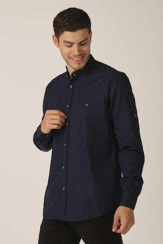 Alexander Gardi Alexandergardı Katlanır Kol Regular Fit Erkek Gömlek E21-32506