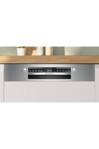 Bosch SMI4IKS50T Serie 4 Yarı Ankastre Bulaşık Makinesi