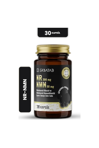 Nr 300 Mg + Nmn 50 Mg Lipozomal Formül 30 Kapsül Takviye Edici Gıda