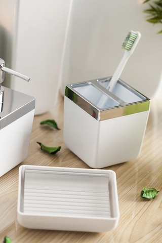 Primanova Toskana Banyo Seti Beyaz 5 Parça Beyaz