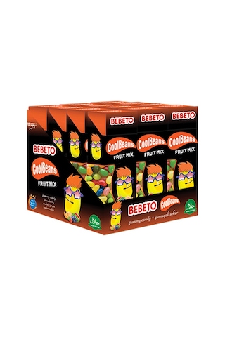 Bebeto Cool Beans Fruit 12 x 30 G