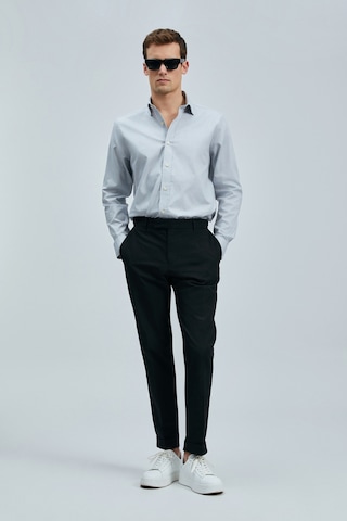 Lufian Danıel Erkek Basic Gömlek Regular Fit Gri Gri 111010633100150 Gri