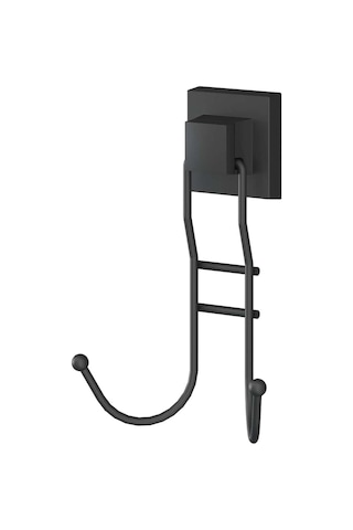 Teknotel Banyo Havlu Askısı Havluluk Askı Mat Siyah Ef236 Siyah